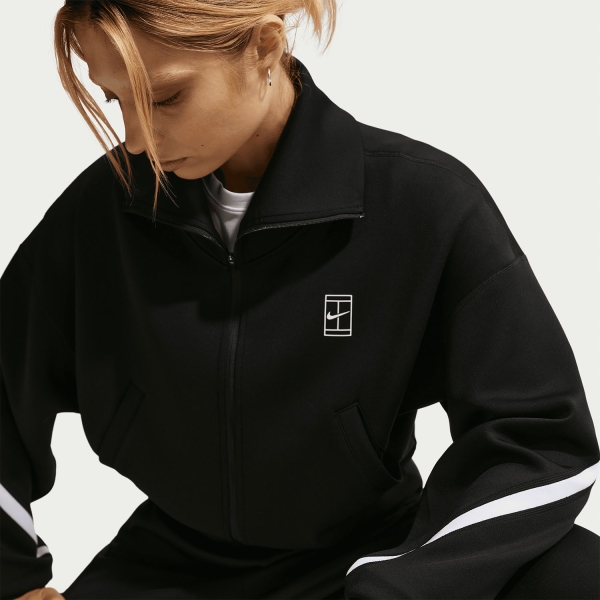 Nike Court Advantage Jacket - Black/White