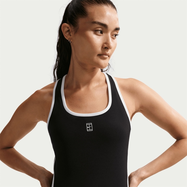 Nike Court Advantage Novelty Tank - Black/White