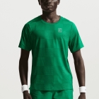 Nike Court Advantage Printed T-Shirt - Malachite/White Nike Court Advantage Printed T-Shirt - Malachite/White
