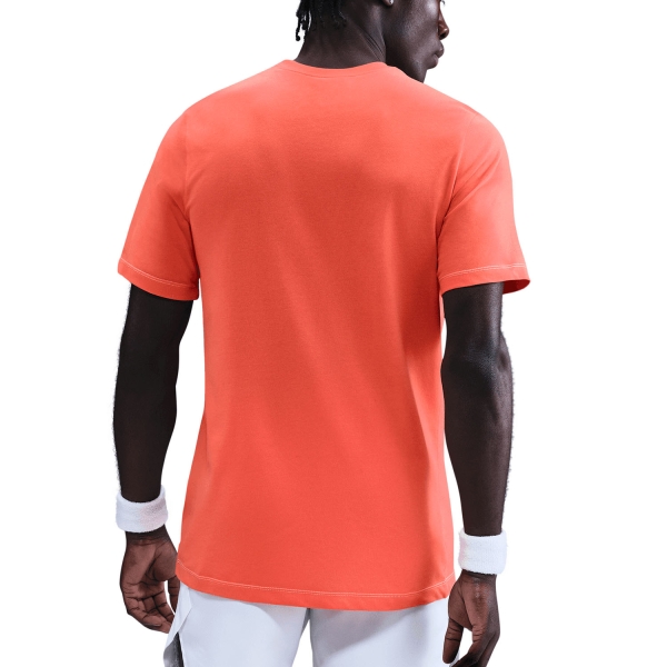 Nike Court Dri-FIT Camiseta - Turf Orange/Sail