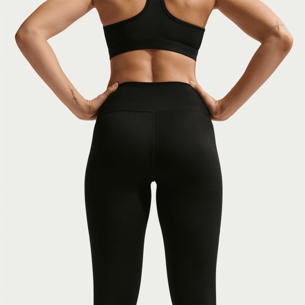 Nike One Logo 7/8 Tights - Black/White