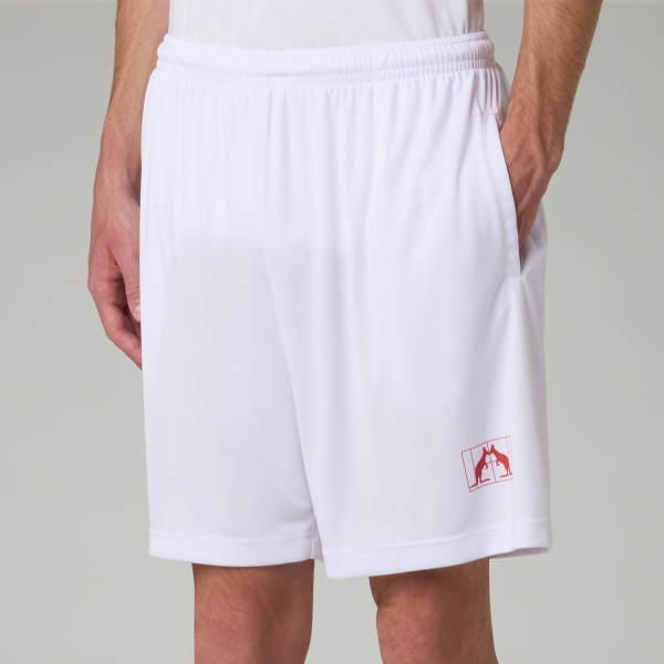 Men's Padel Shorts Australian New Basic 7.5in Shorts  Bianco PAUSH0011002