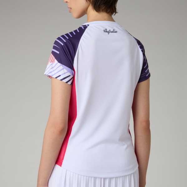 Australian Court Absynth Ace T-Shirt - Bianco