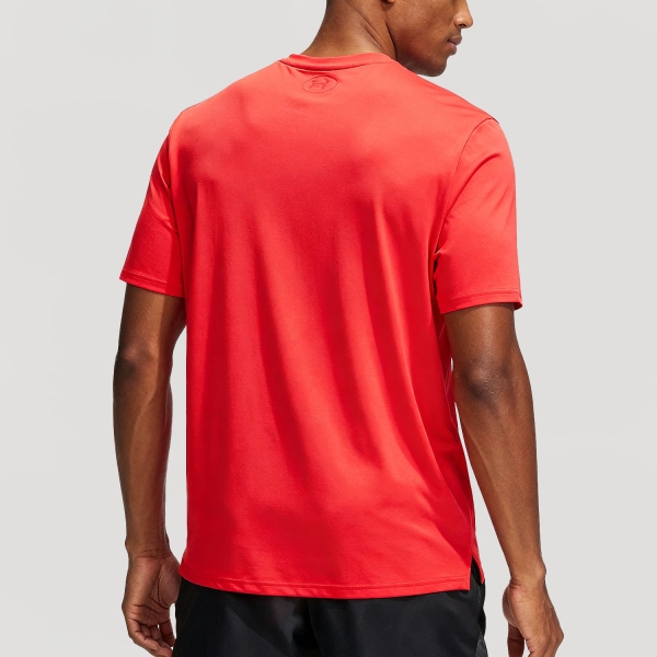 Under Armour Rush Energy T-Shirt - Racer Red/Reflective