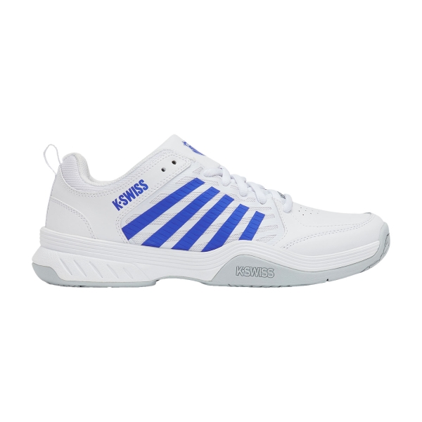 Men's Padel Shoes KSwiss Court Express 2  White/Dazzling Blue 04428142M