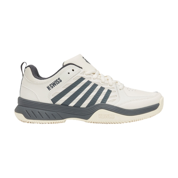 Scarpe Padel Uomo KSwiss Court Express 2 Clay  Egret/Turbulence 04429154M