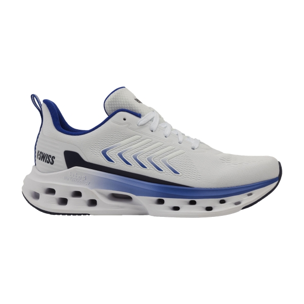 Men's Padel Shoes KSwiss Melrose Tubes Lite  White/Surf The Web/Naval Academy 04494143M