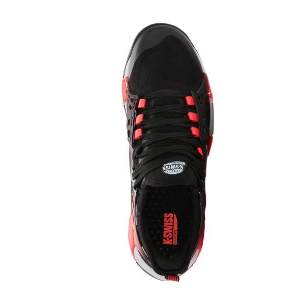 K-Swiss K-Frame Padel - Black/Micro Chip/Neon Lava
