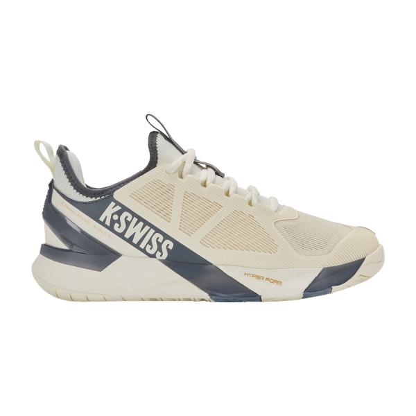 Men's Padel Shoes KSwiss KFrame Speed Rublo  Egret/Turbulence 09483154M