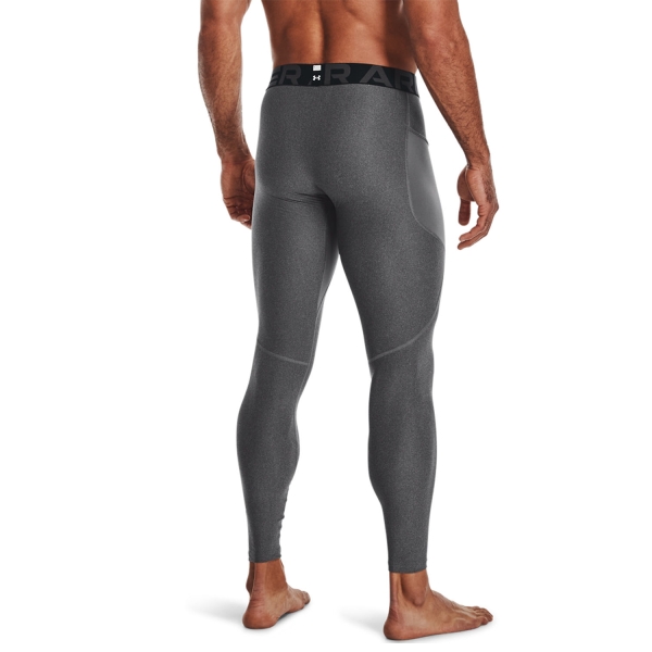 Under Armour HeatGear Mallas - Carbon Heather/Black