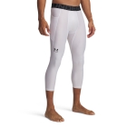 Under Armour HeatGear 3/4 Mallas - White/Black Under Armour HeatGear 3/4 Mallas - White/Black