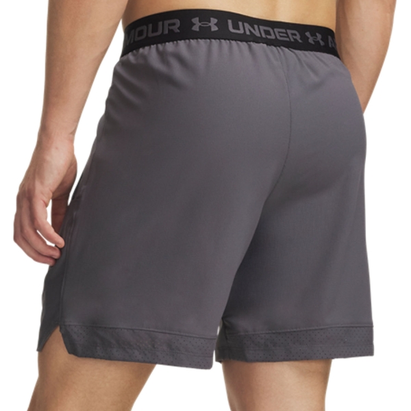 Under Armour Vanish Woven 6in Shorts - Castlerock/Orange Bloc