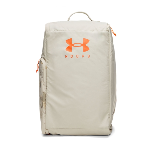 Under Armour Contain Duo Medium Duffle - Khaki Base/Team Orange