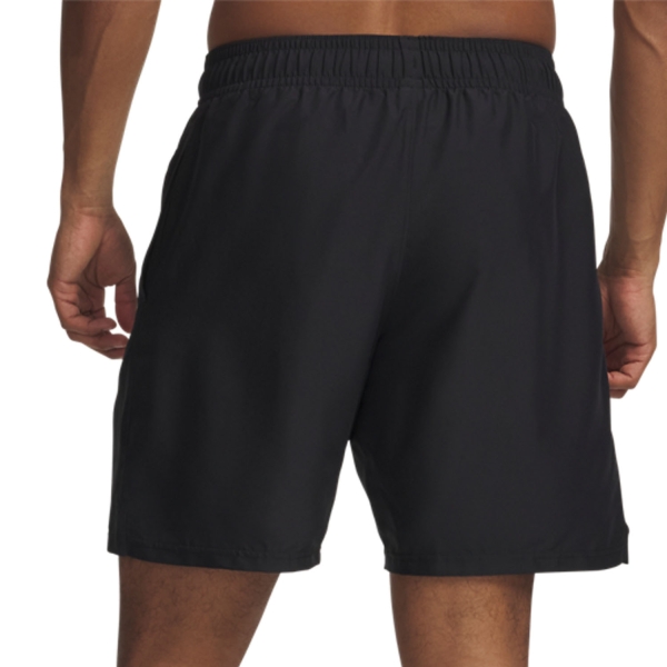 Under Armour Woven Split 9in Pantaloncini - Black/Venom Red