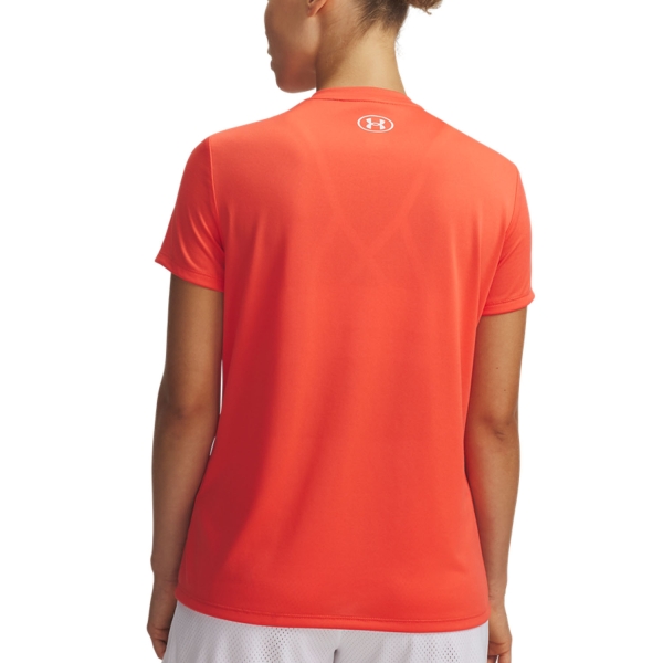 Under Armour Tech Solid T-Shirt - Venom Red/White