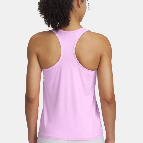Under Armour Tech Knockout Canotta - Pink Dawn/White