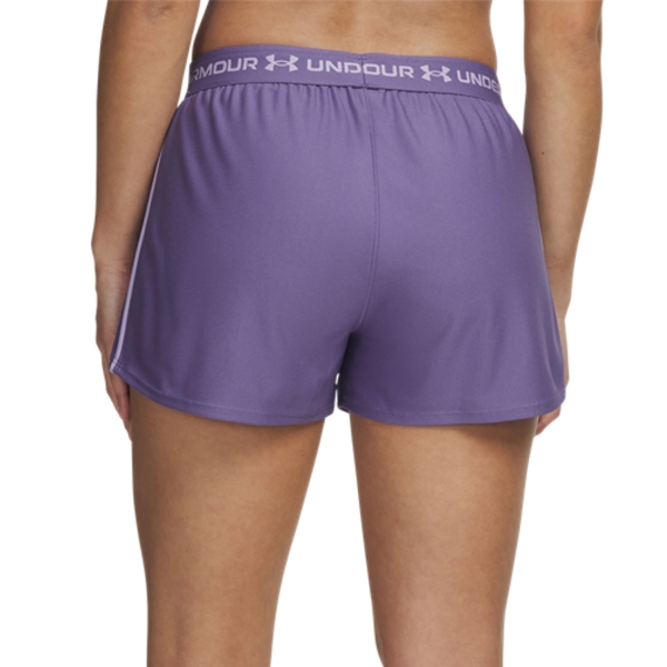 Under Armour Tech Play Up 3in Shorts - Purple Luxe/Purple Crest