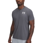 Under Armour HeatGear Fitted T-Shirt - Castlerock/White