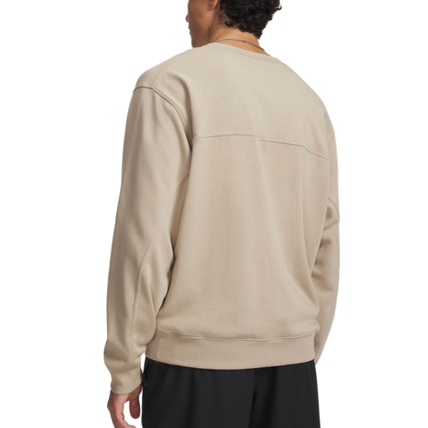 Under Armour Rival Crew Sweatshirt - City Khaki/Black