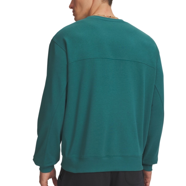 Under Armour Rival Crew Sweatshirt - Rack Green/Black