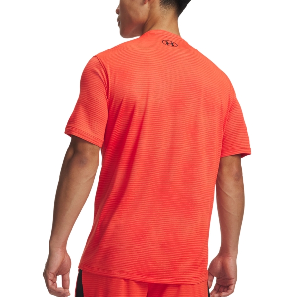 Under Armour Tech Vent VHS T-Shirt - Venom Red/Black