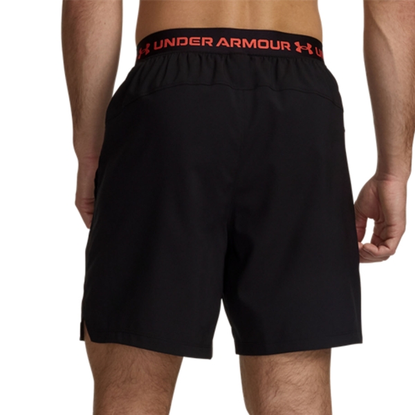 Under Armour Vanish Woven DC 6in Shorts - Ultimate Black/Venom Red