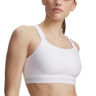 Under Armour HeatGear Crossback High Sujetador Deportivo - White Under Armour HeatGear Crossback High Sujetador Deportivo - White