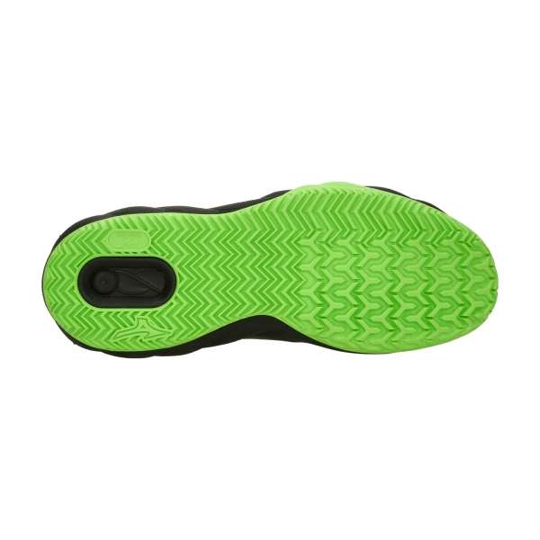 Mizuno Wave Enforce Court Padel - Black/Foliage Green/Glowing Apple