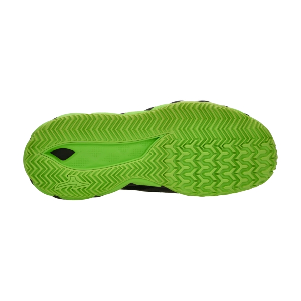 Mizuno Wave Enforce Tour 2 Padel - Black/Foliage Green/Glowing Apple