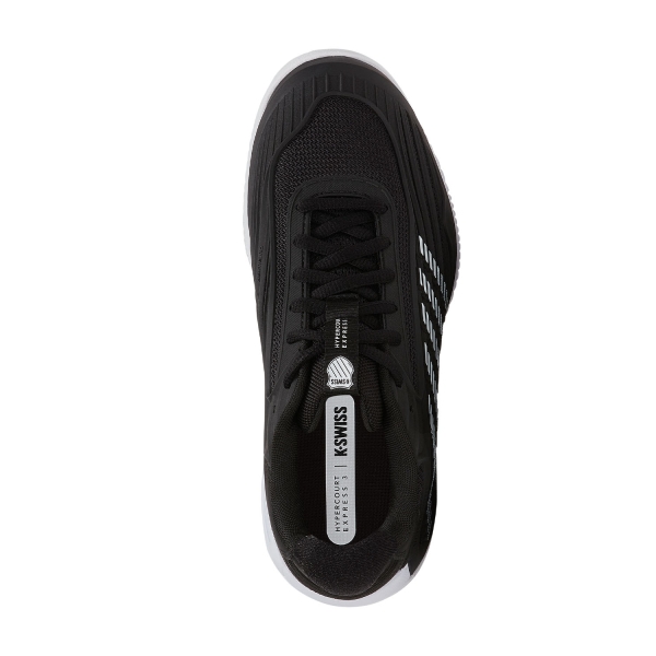 K-Swiss Hypercourt Express 3 Clay - Black/White