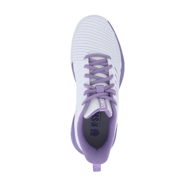 K-Swiss Ultrashot Light - White/Purple Haze/Neon Lavender
