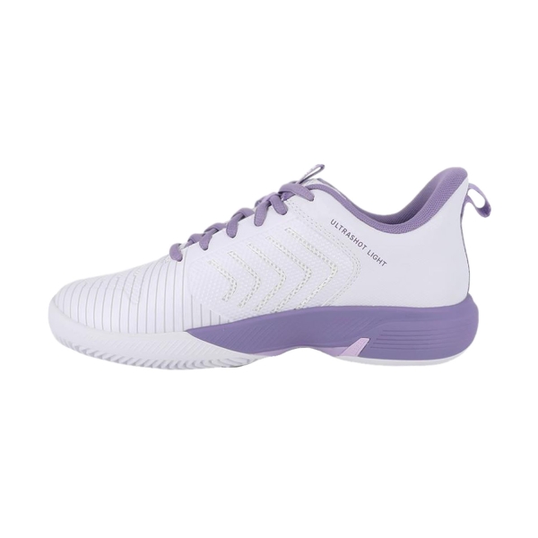 K-Swiss Ultrashot Light - White/Purple Haze/Neon Lavender