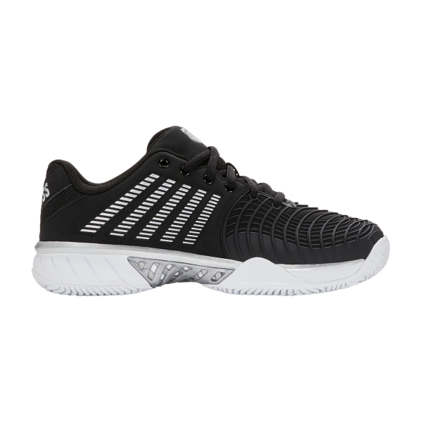 Women's Padel Shoes KSwiss Express Light 3 Clay  Black/Silver 98563085M