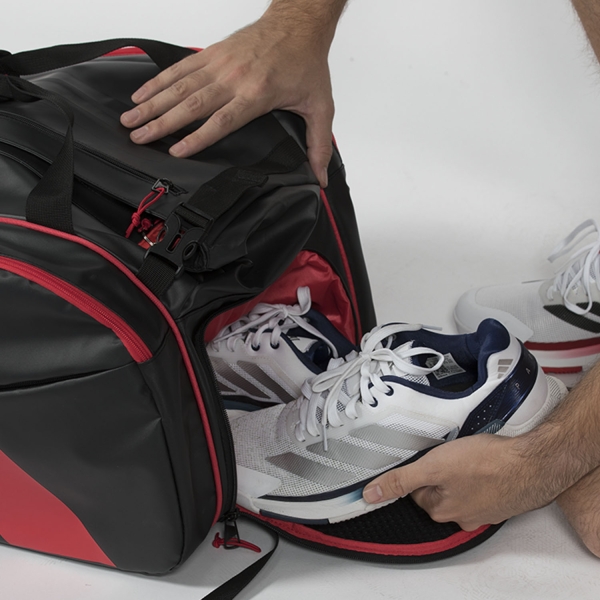 adidas Multigame Tonal Bolsa - Black/Red
