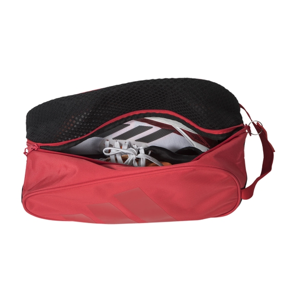 adidas 3 Stripes Shoe Bag - Black/Red