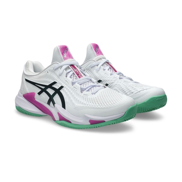 ASICS Court FF 3 Clay - White/Digital Sakura