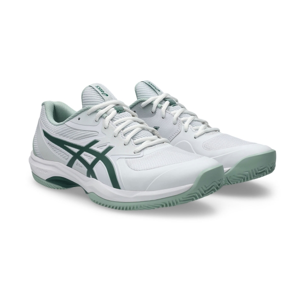 ASICS Game FF Clay/OC - White/Dark Neptune