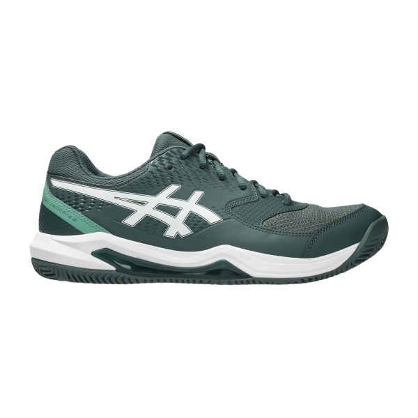 Men's Padel Shoes ASICS Gel Dedicate 8 Clay  Dark Neptune/White 1041A448300