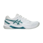 ASICS Gel Dedicate 8 Padel - White/Misty Pine ASICS Gel Dedicate 8 Padel - White/Misty Pine