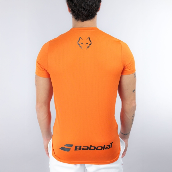 Babolat Juan Lebrón Crew Camiseta - Red Orange