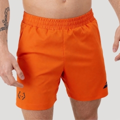 Babolat Juan Lebrón Logo 7.5in Shorts - Red Orange