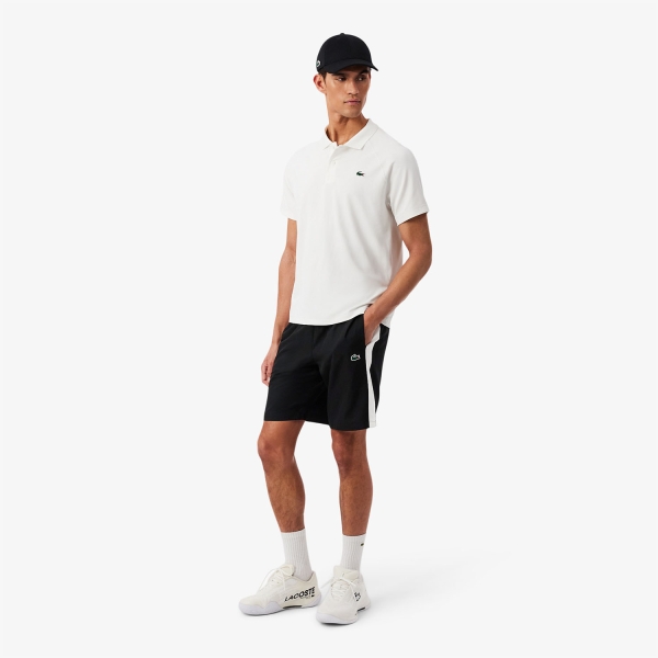 Lacoste Performance 9in Shorts - Noir/Blanc