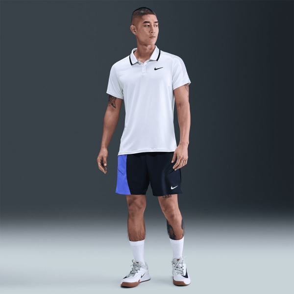 Nike Dri-FIT Court Slam 6in Shorts - Dark Obsidian/Sapphire/White