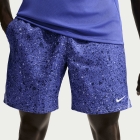 Nike Court Victory AOP 7in Pantaloncini - Lapis/Light Thistle/White