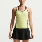 Nike Court Advantage Novelty Tank - Light Lemon Twist/Black