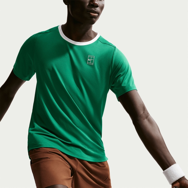 Nike Court Advantage Dri-FIT Maglietta - Malachite/White