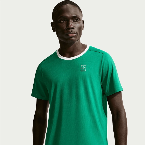 Nike Court Advantage Dri-FIT Maglietta - Malachite/White