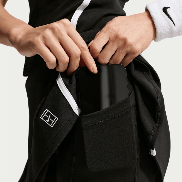 Nike Court Advantage Skirt - Black/White