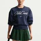 Nike Court Sweatshirt - Midnight Navy/Sail Nike Court Sweatshirt - Midnight Navy/Sail