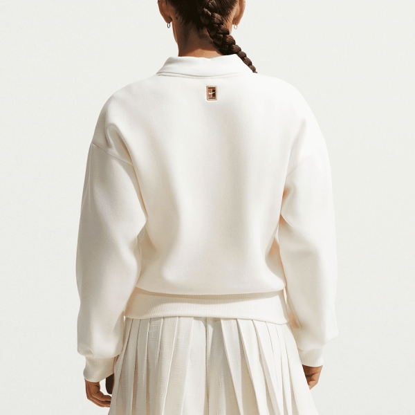 Nike Court Sweatshirt - Sail/Midnight Navy